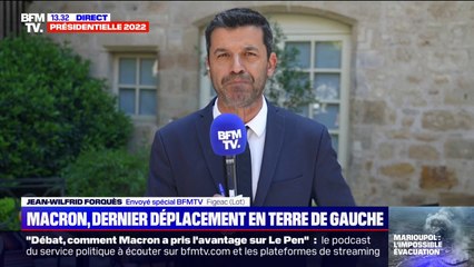 Présidentielle 2022: dernier déplacement pour Emmanuel Macron à Figeac, dans le Lot