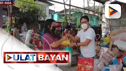 Non-recyclable materials, puwedeng ipalit sa pagkain sa 'May pagkain sa basura' program ng barangay sa Davao City