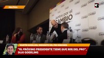 “El próximo presidente tiene que ser del Pro”, dijo Goerling_1