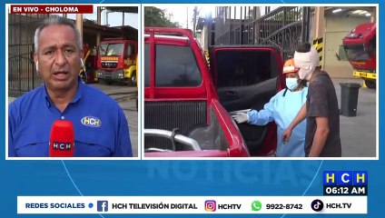 ¡Accidente de moto deja dos personas heridas en Choloma!