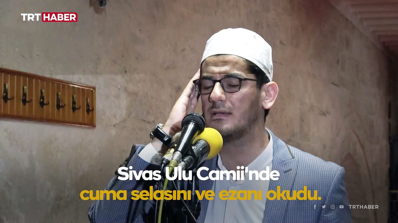 Ezan birincisi tarihi camide ezan ve sela okudu