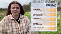 Daily Weather Report for the North East 22 April