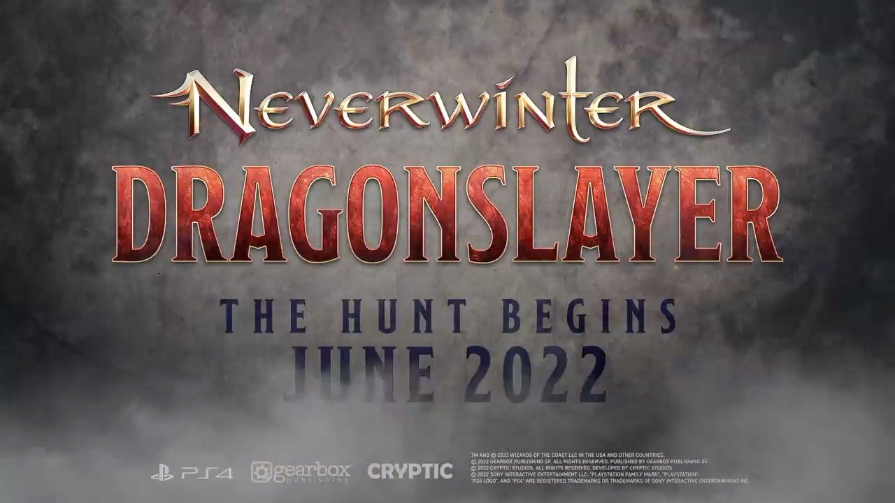 Neverwinter - Dragonslayer Announce Trailer PS
