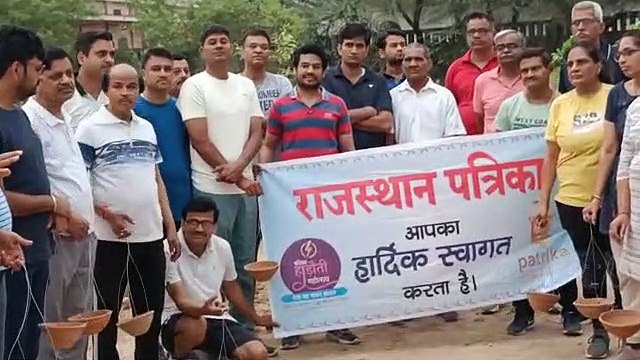 Initiative of Rajasthan Patrika, birds will get food and water at one