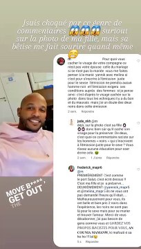 Frédérick de Mariés au premier regard répond à un commentaire déplacé