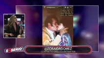 Zoraida Gómez y su beso con Vicente Fernández