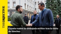 España reabre su embajada en Kiev tras la visita de Sánchez