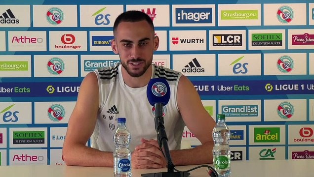 Lucas Perrin se voit bien rester à Strasbourg !