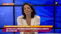 Se realizó una nueva edición del parlamento de la mujer