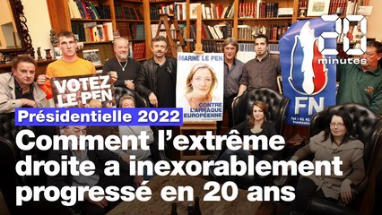 Présidentielle 2022 : Comment, en 20 ans, l'extrême droite a inexorablement progressé en France