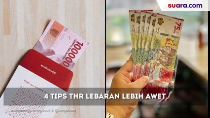 Cegah Tekor Habis Lebaran,  Ini 4 Tips Kelola Uang THR
