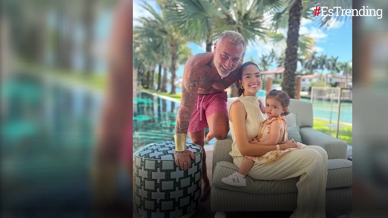 "Mis brazos estarán para ti": Gianluca Vacchi enternece al acompañar a su bebé en sus primeras clases de natación