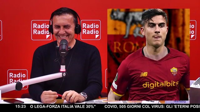 Dybala in giallorosso? L'eccitazione di Filippo Roma ▷ Un campione così fa sognare. Se arriva mi taglio i capelli