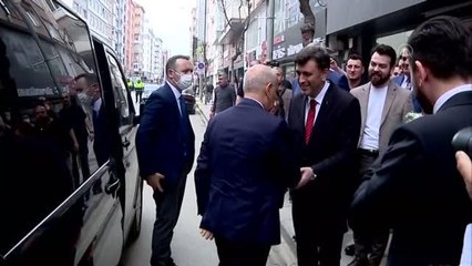 ESKİŞEHİR - Bakan Kirişci, AK Parti İl Başkanlığını ziyaret etti