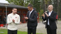 Bennacer rewarded for his 100 appearances in Rossonero