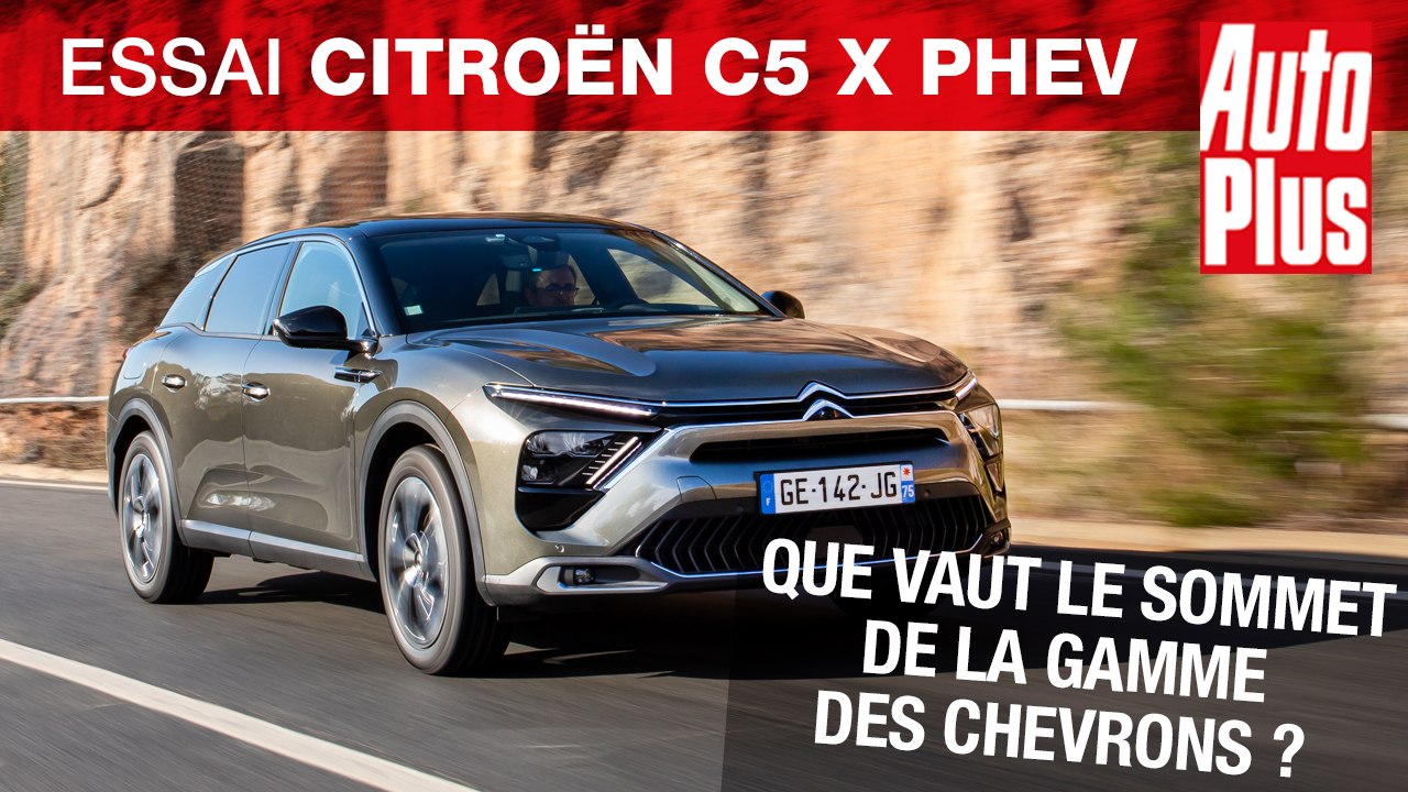 Essai Citroën C5 X hybride rechargeable 225 : que vaut le sommet de la gamme des chevrons ?