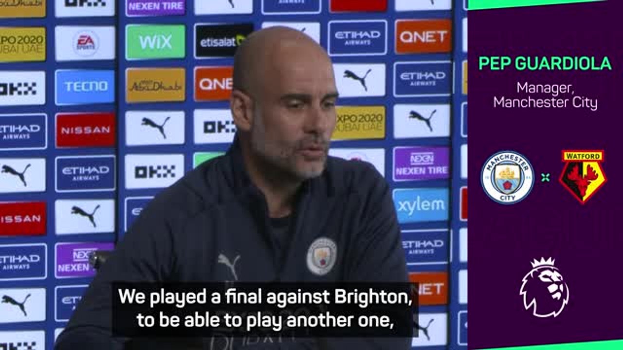 Guardiola relishing tense title race