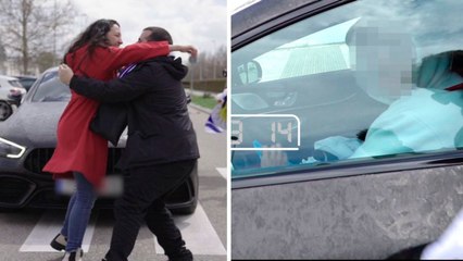 Llega 'tarde' al entreno porque se piden matrimonio delante de su coche en Valdebebas