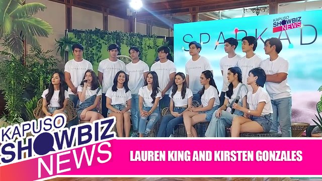 Kapuso Showbiz News: Lauren King at Kirsten Gonzales, ano ang inspirasyon sa pagpasok sa showbiz?