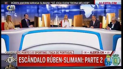 RUBEN AMORIM ATACA COBARDEMENTE SLIMANI APOS DERROTA NO DRAGAO - REAÇOES