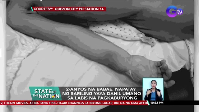 2-anyos na babae, napatay ng sariling yaya dahil umano sa labis na pagkaburyong | SONA