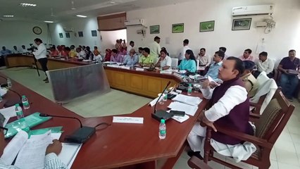 जिला प्रमुख जगत सिंह ने ली बैठक और ऐसा हाल...