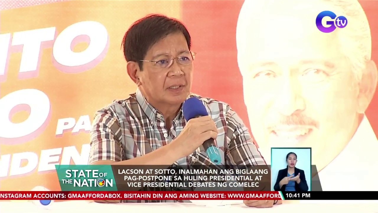 Lacson at Sotto, may pangamba sa pag-upgrade ng Smartmatic dahil hindi ma-trace kung saang VCM galing ang transmission ng boto | SONA