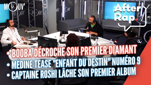 Booba décroche son premier diamant, Médine tease Enfant du Destin n°9, l'album de Captaine Roshi..