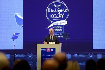 İçişleri Bakanı Soylu, e-İmza lansmanına katıldı (2)