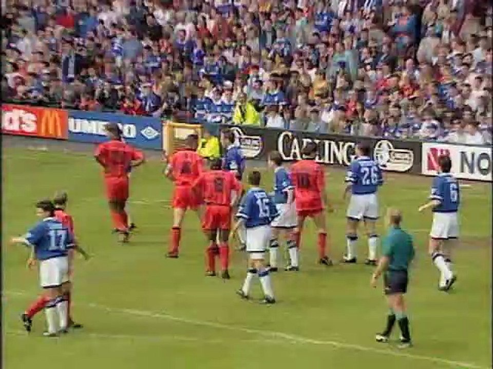 Season 1993-94 - Everton vs Wimbledon - 07.05.1994