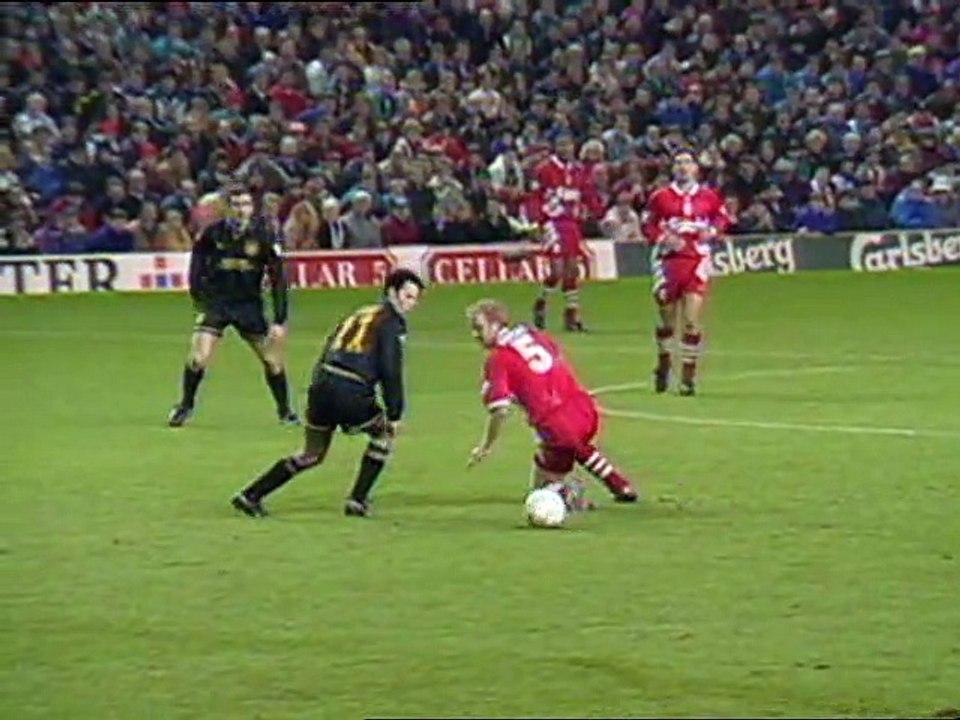 Season 1993-94 - Liverpool vs Manchester United - 04.01.1994