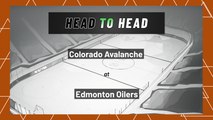 Colorado Avalanche At Edmonton Oilers: First Period Moneyline, April 22, 2022