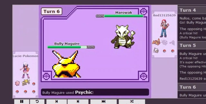 OU GEN 1 COMPETITIVE MATCH ( POKEMON SHOWDOWN )