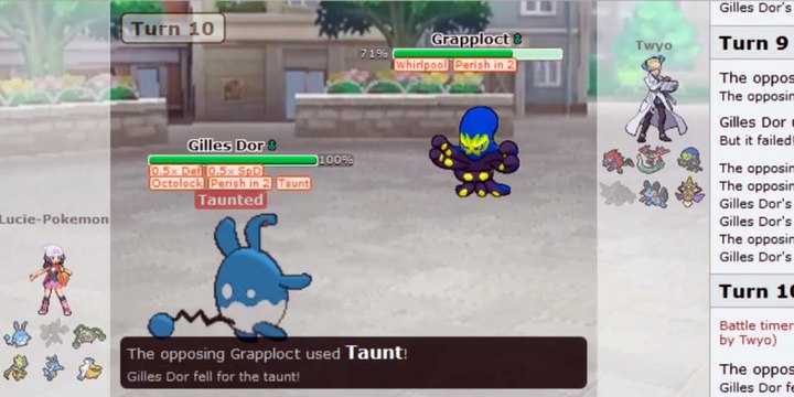 OU GEN 8 COMPETITIVE MATCH ( POKEMON SHOWDOWN )