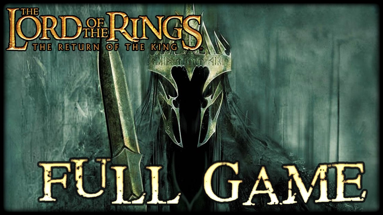 Lord of the Rings: The Return of the King FULL GAME Longplay (PS2, Gamecube)