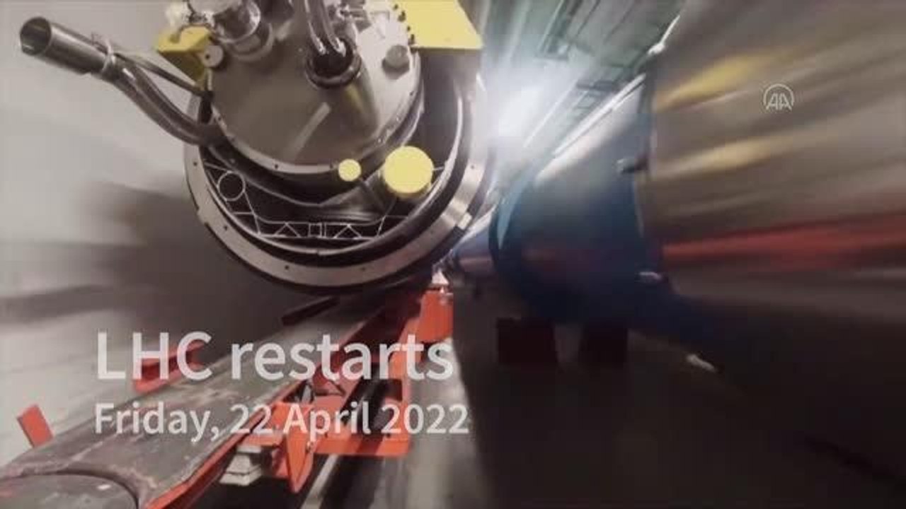 CERN'deki Büyük Hadron Çarpıştırıcısı, 3 yıl aradan sonra yeniden çalıştırıldı