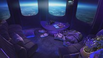 A massive space balloon now has a chic Space Lounge.