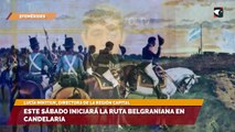 Este sábado iniciará la ruta Belgraniana en Candelaria