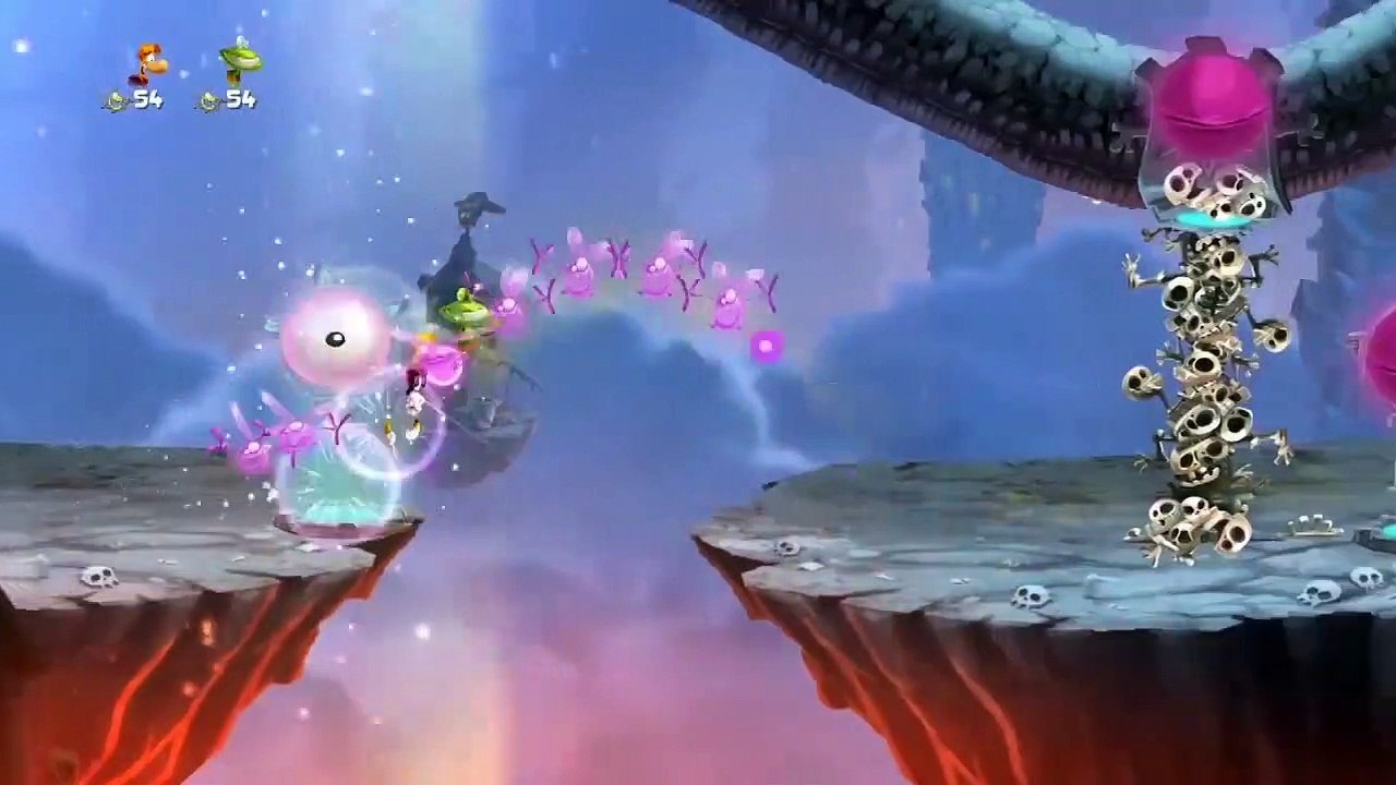 Rayman Legends E3 2012 gameplay #2