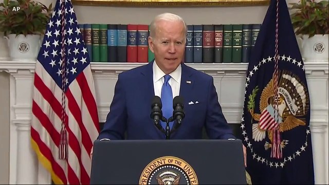 Заявление президента Байдена о поддержке для украинцев 28 апреля 2022 г. (С переводом)