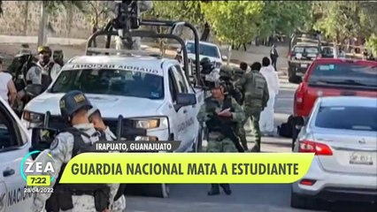 Elemento de la Guardia Nacional mata a estudiante en Irapuato