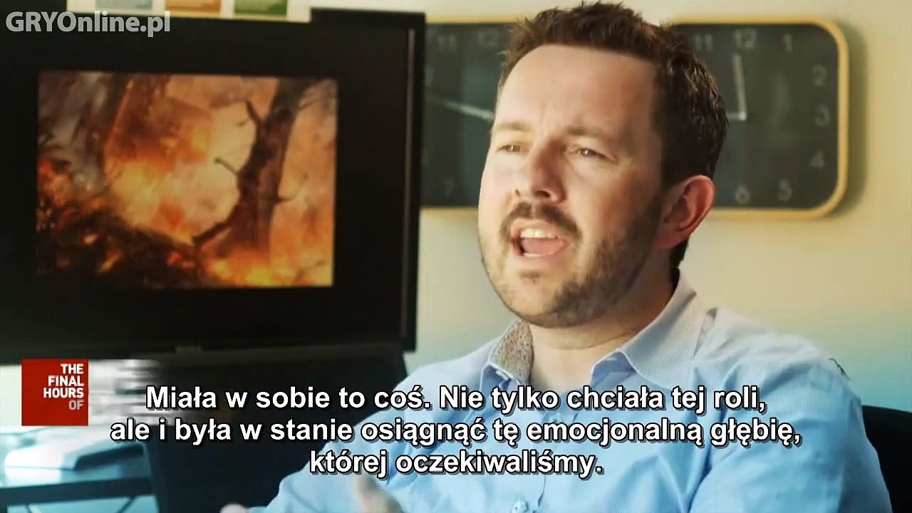 Tomb Raider Behind the Scenes #1 Camilla Luddington and mo-cap (PL)