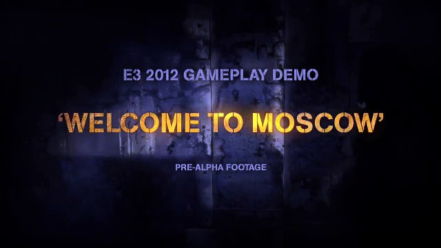 Metro: Last Light E3 2012 gameplay demo