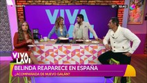 Belinda reaparece en España; ¿acompañada de nuevo galán?