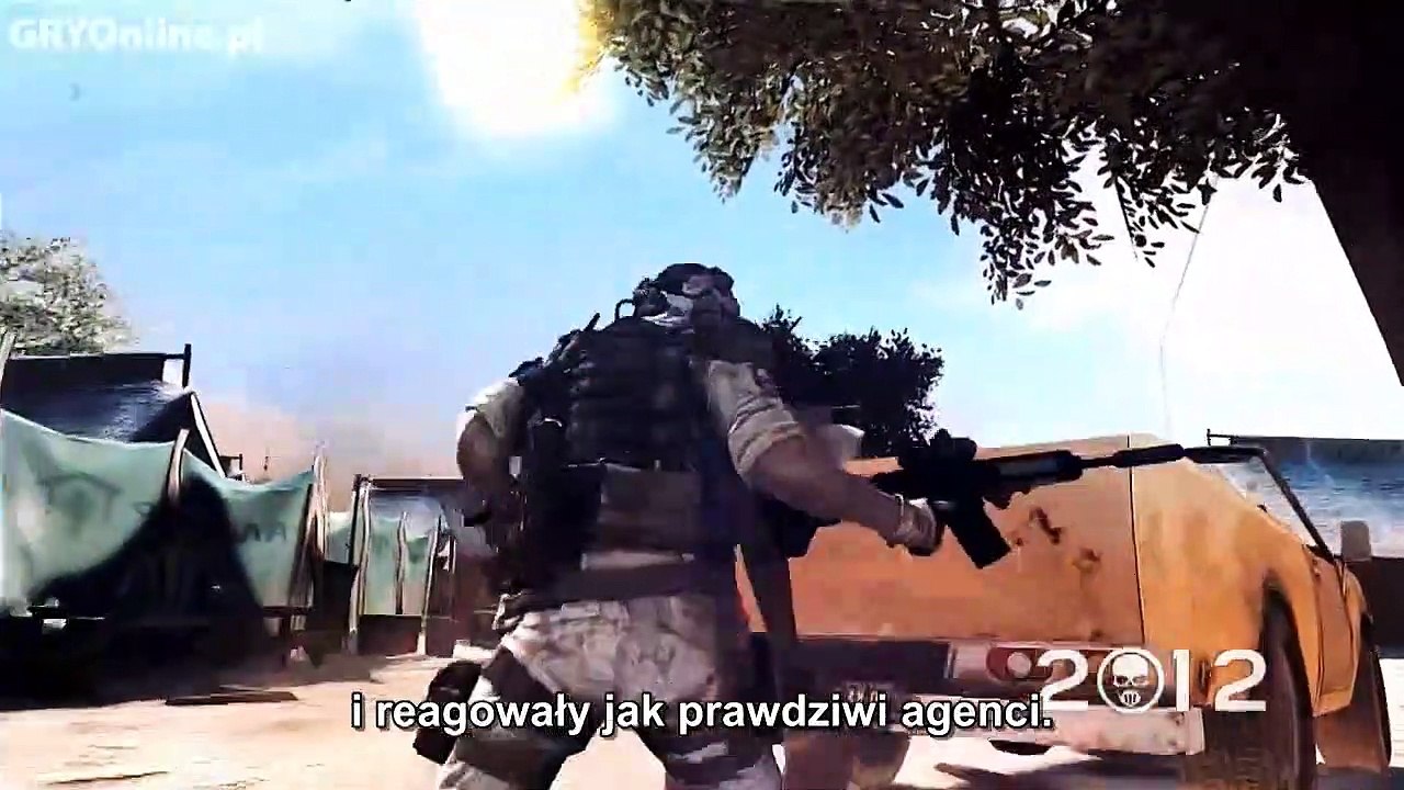 Tom Clancy's Ghost Recon: Future Soldier BTS - animations (PL)