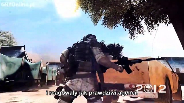 Tom Clancy's Ghost Recon: Future Soldier BTS - animations (PL)