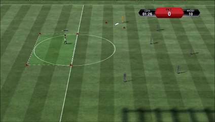 FIFA 13 practice games - ground pass - silver level