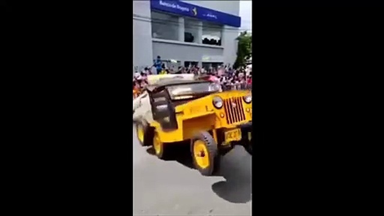 Quand ta propre voiture te fait un sale coup...