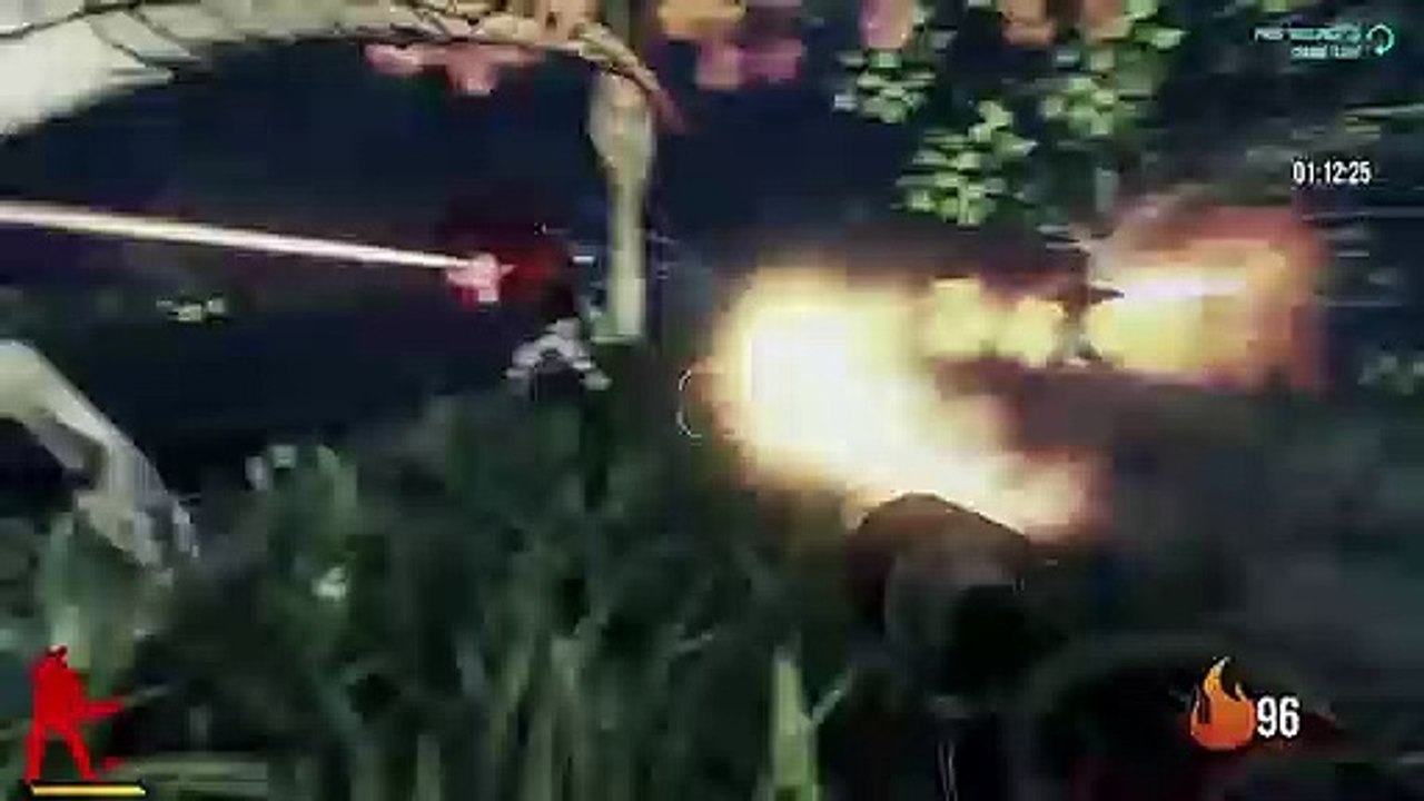 Primal Carnage gameplay - Pyromaniac i Carnotaurus