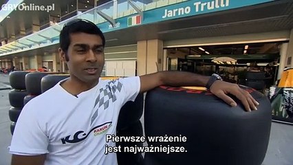 F1 2012 Behind the Scenes #1 young driver test (PL)